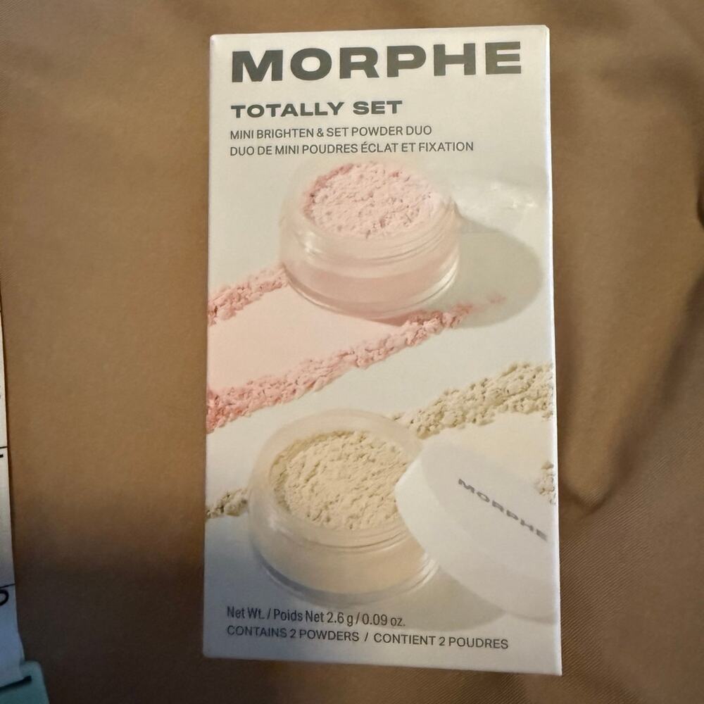 Morphe totally set powder duo